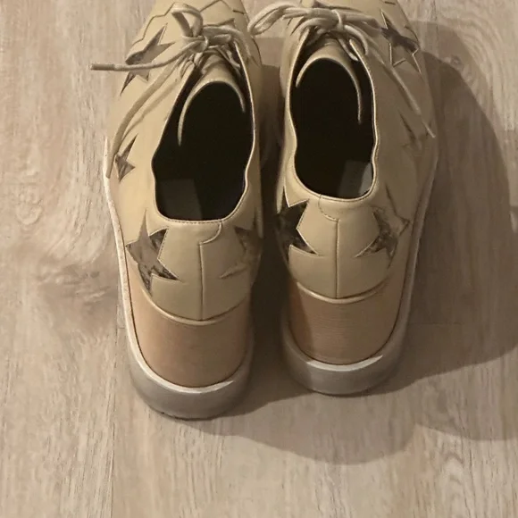 Stella McCartney Elyse Lace-Up Platform Shoes - Picture 2 of 6